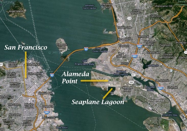 Alameda Point map w/Seaplane Lagoon